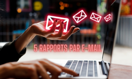 Fem eksempler på effektive e-postrapporter for arbeid